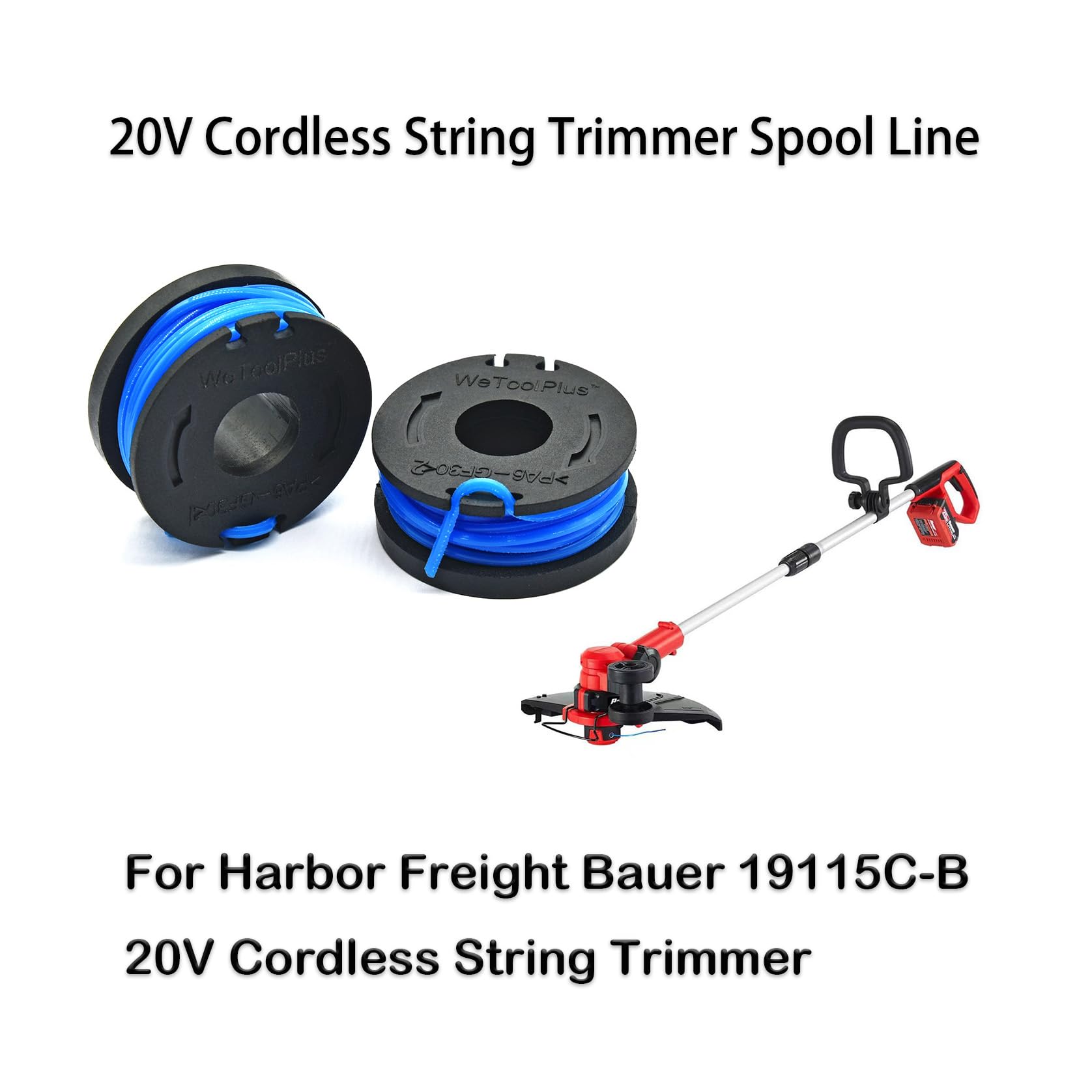 Gardening Tools Harbor Freight - Kit de remplacement de 3 bobines