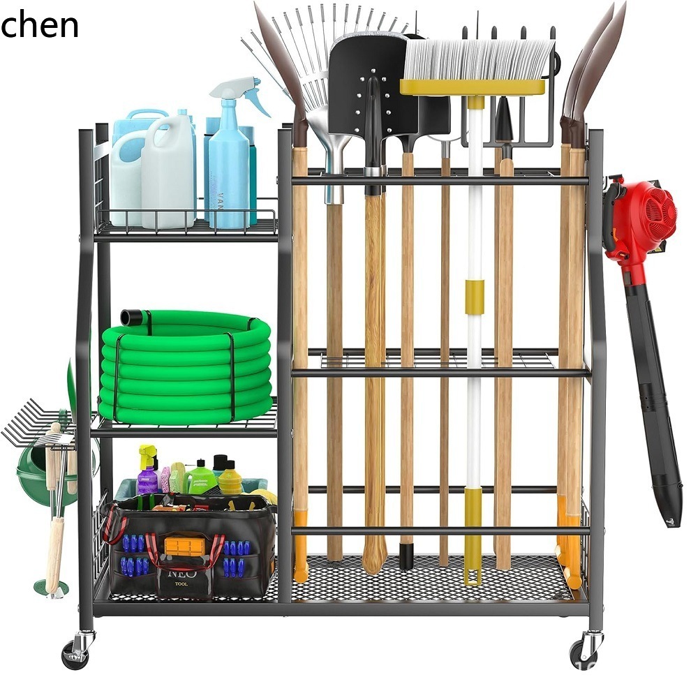 Gardening Tools Amazon - Étagère de rangement mobile pour outils