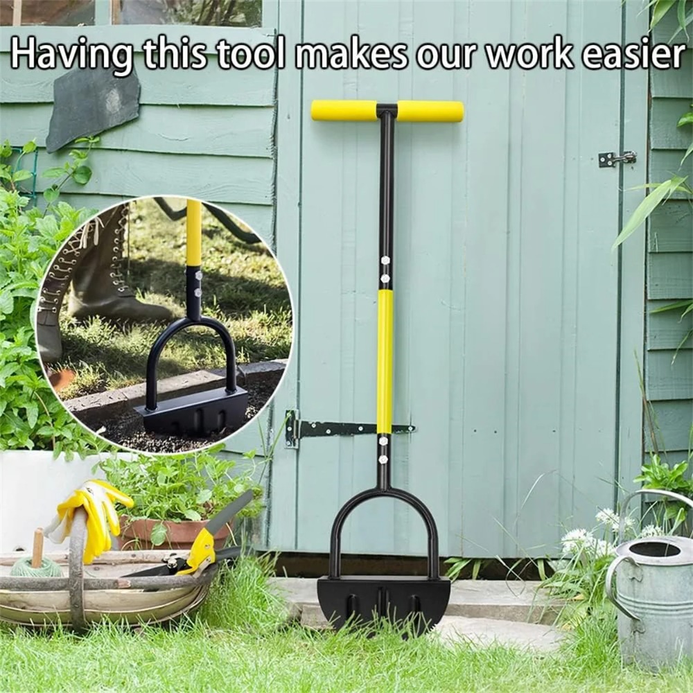 Gardening Tools Edger - Outil de jardinage manuel robuste pour