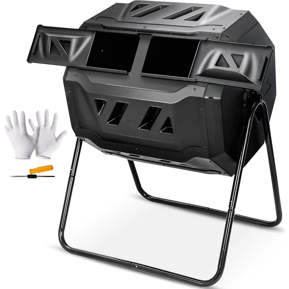 Compost Bin - Bac à compost rotatif de 43