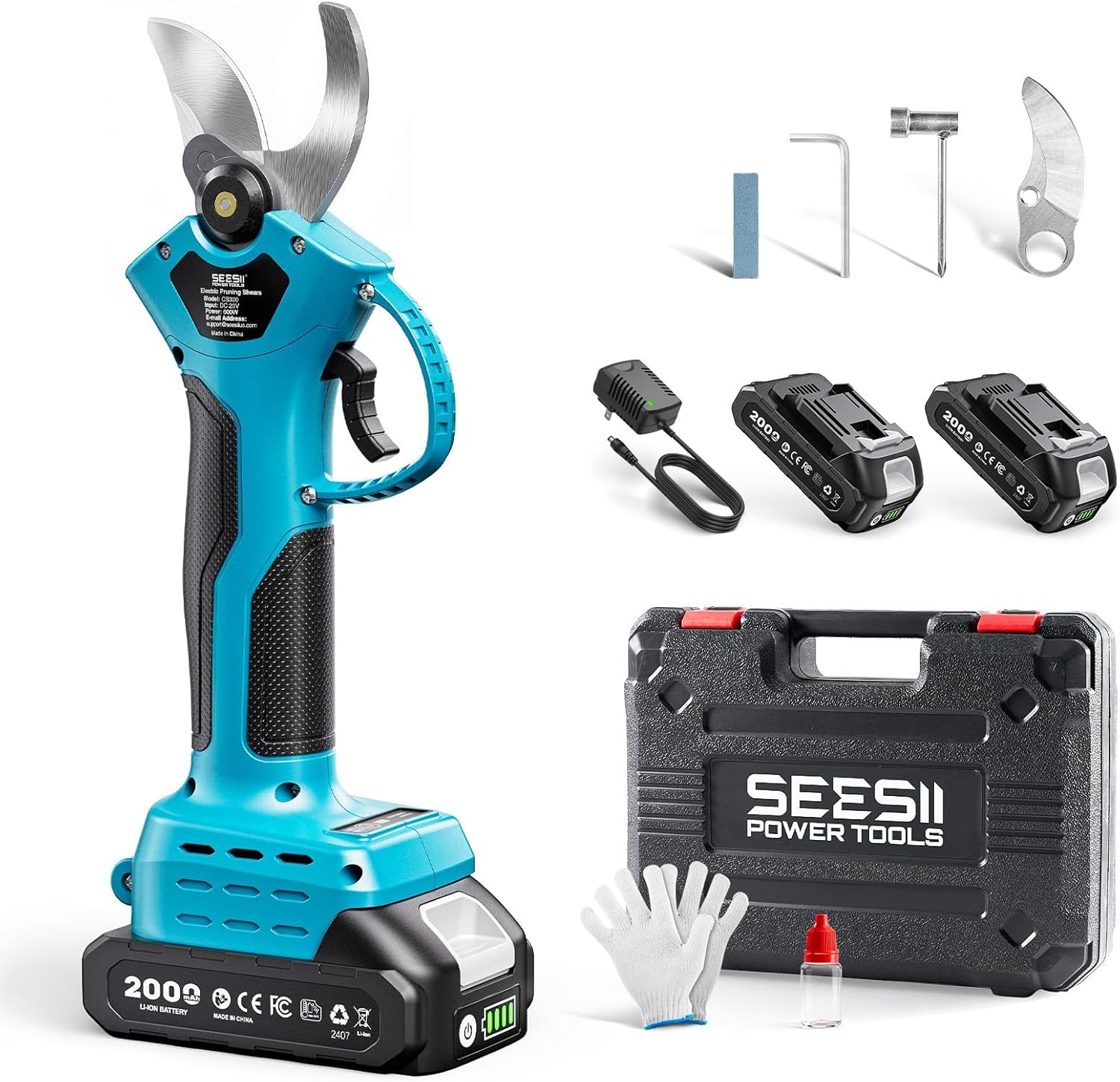 Gardening Tools Electric - Sécateur électrique sans fil SEESII 35MM,