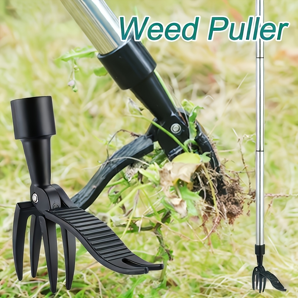 Gardening Tools To Remove Weeds - Désherbeur vertical en métal robuste, 1