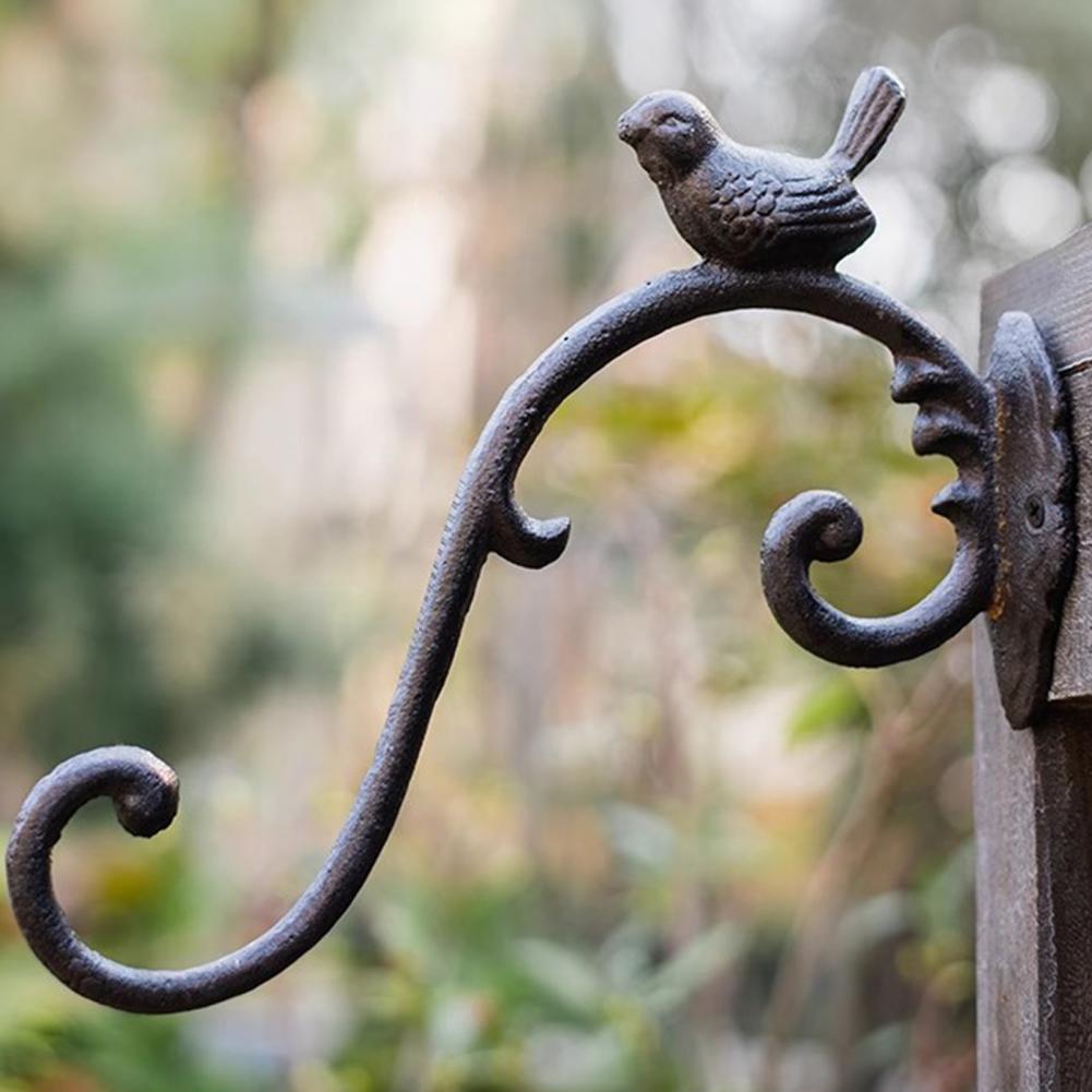 Gardening Tools Vintage - Crochets muraux vintage en fer forgé
