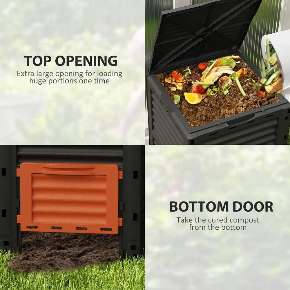 Grand bac à compost extérieur  - Compost Bin avis et prix