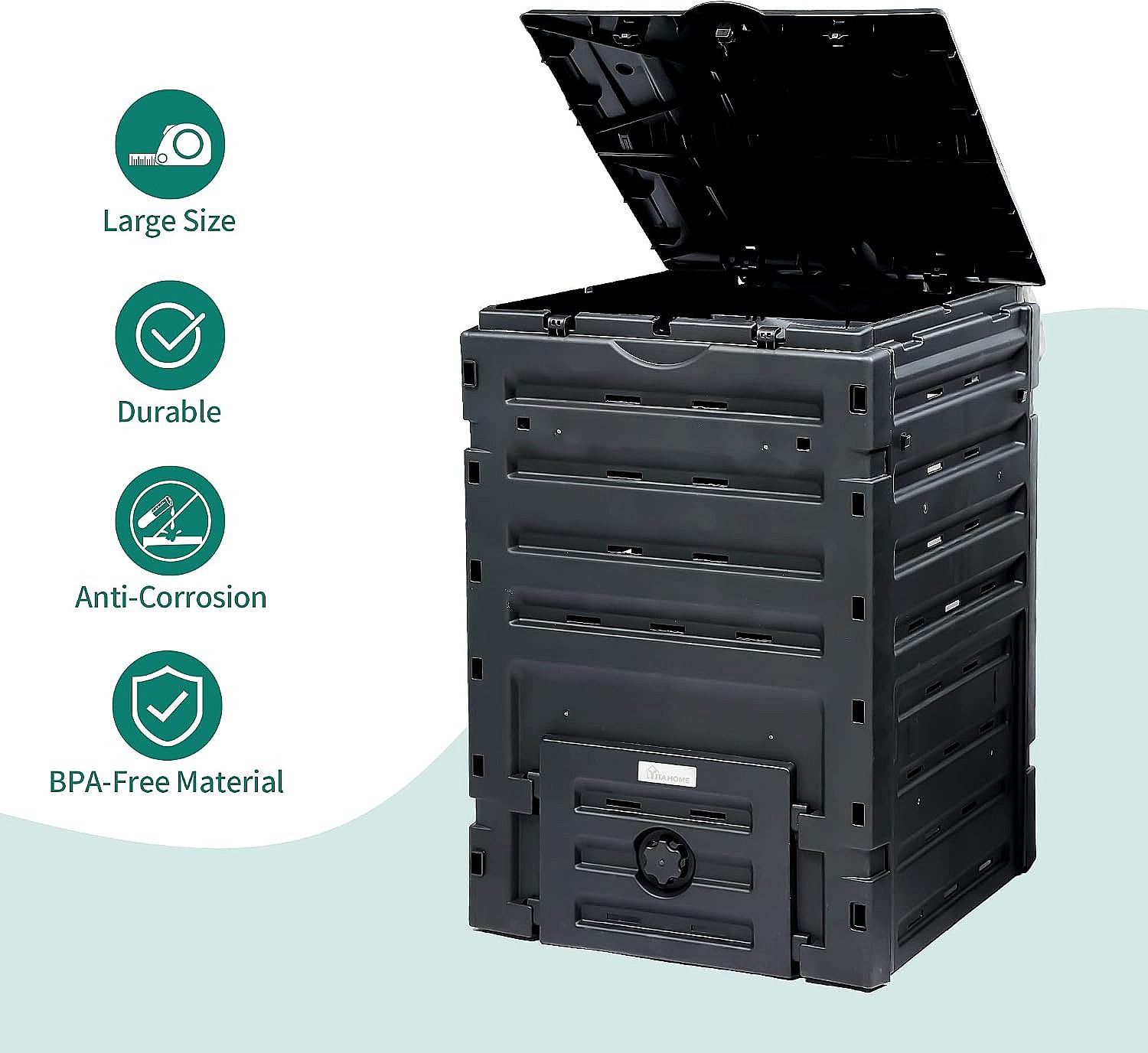 YITAHOME Bacs à compost extéri - Compost Bin avis et prix