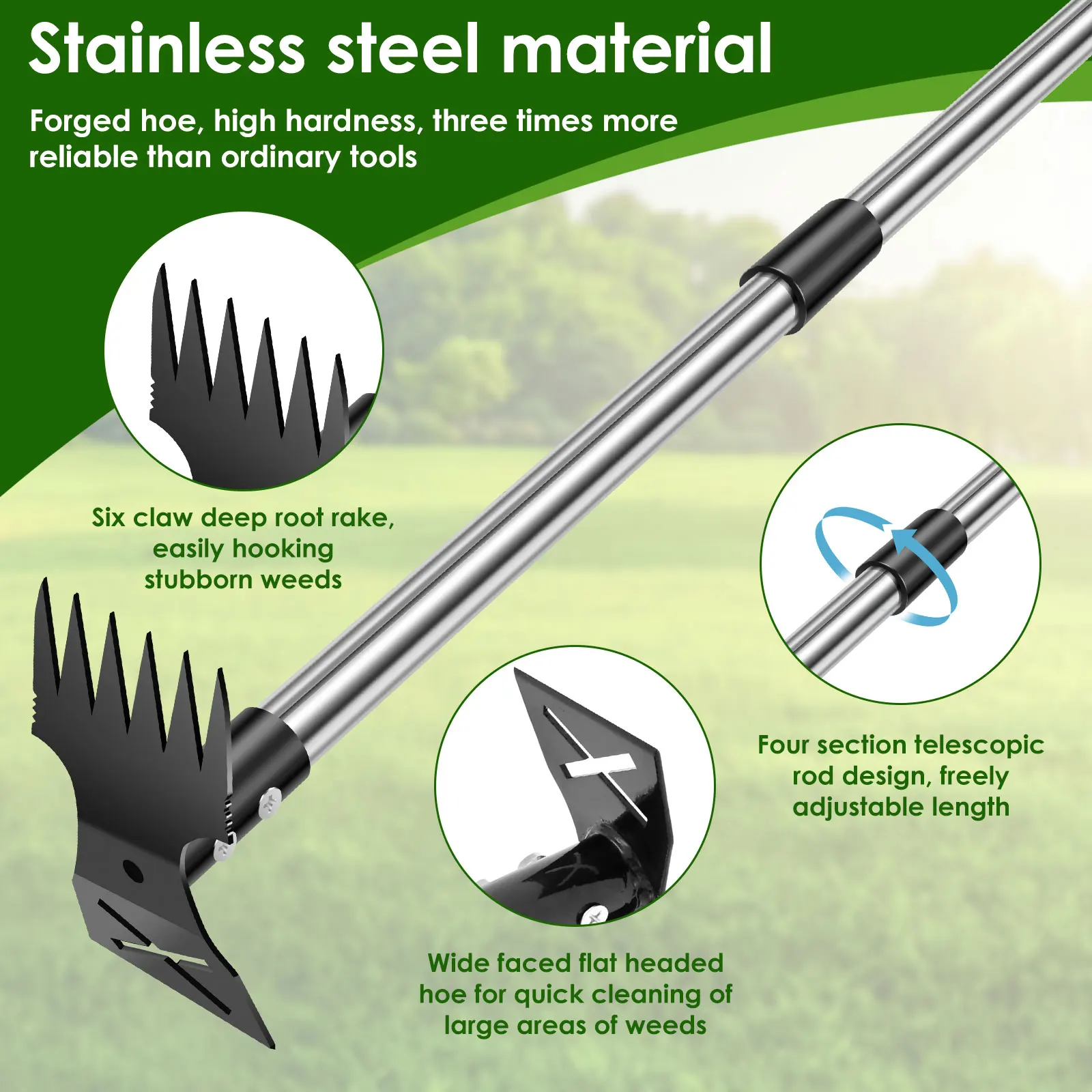 Râteau à chaume de jardin en a - Gardening Tools To Remove Weeds avis et prix