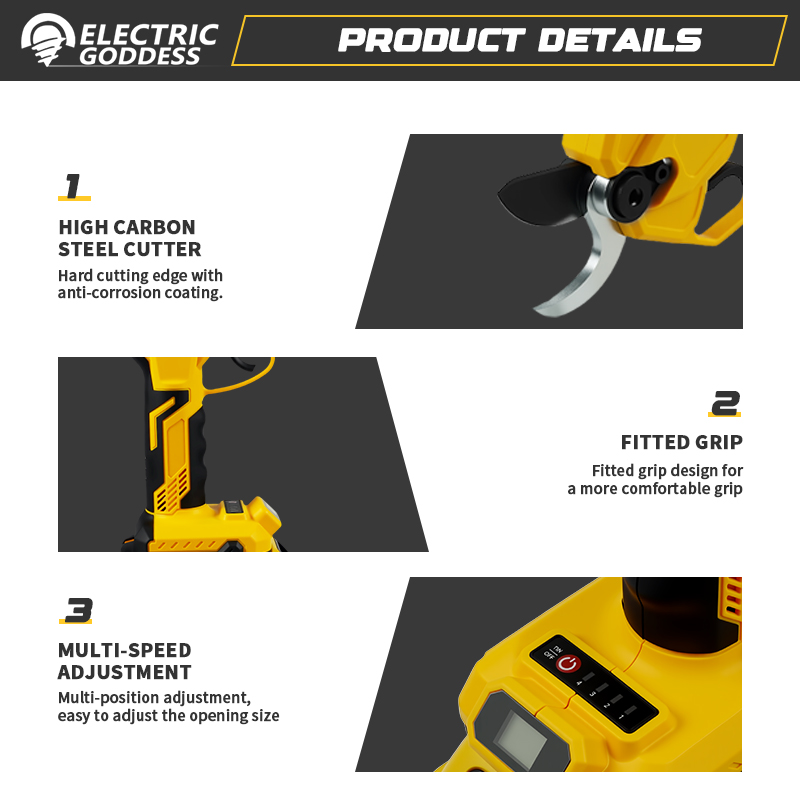 Cisaille électrique sans balai - Pruning Shears avis et prix