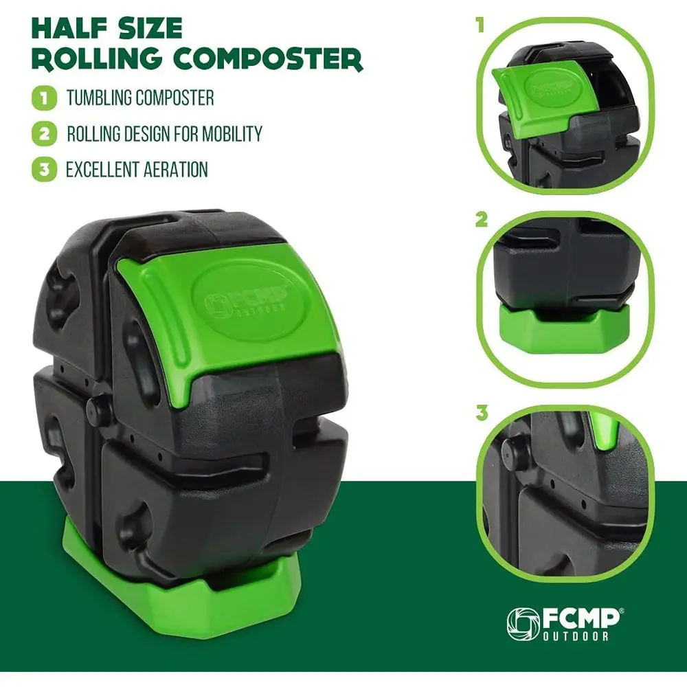 Composteur de jardin rotatif à - Compost Bin avis et prix