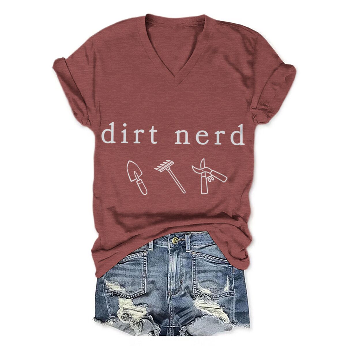 T-shirt graphique Dirt Nerd Ga - Gardening Tools Vintage avis et prix