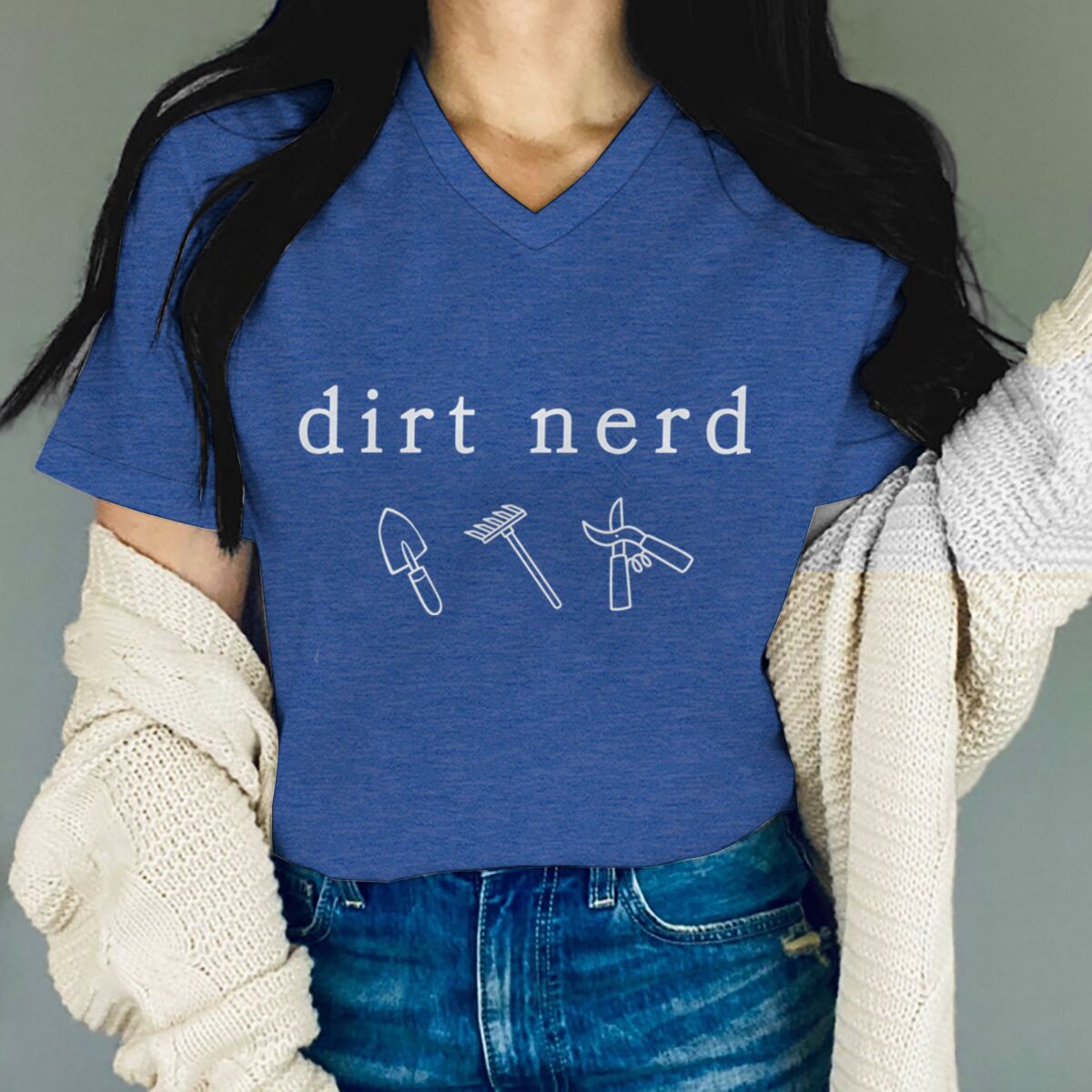 T-shirt graphique Dirt Nerd Ga - Gardening Tools Vintage avis et prix