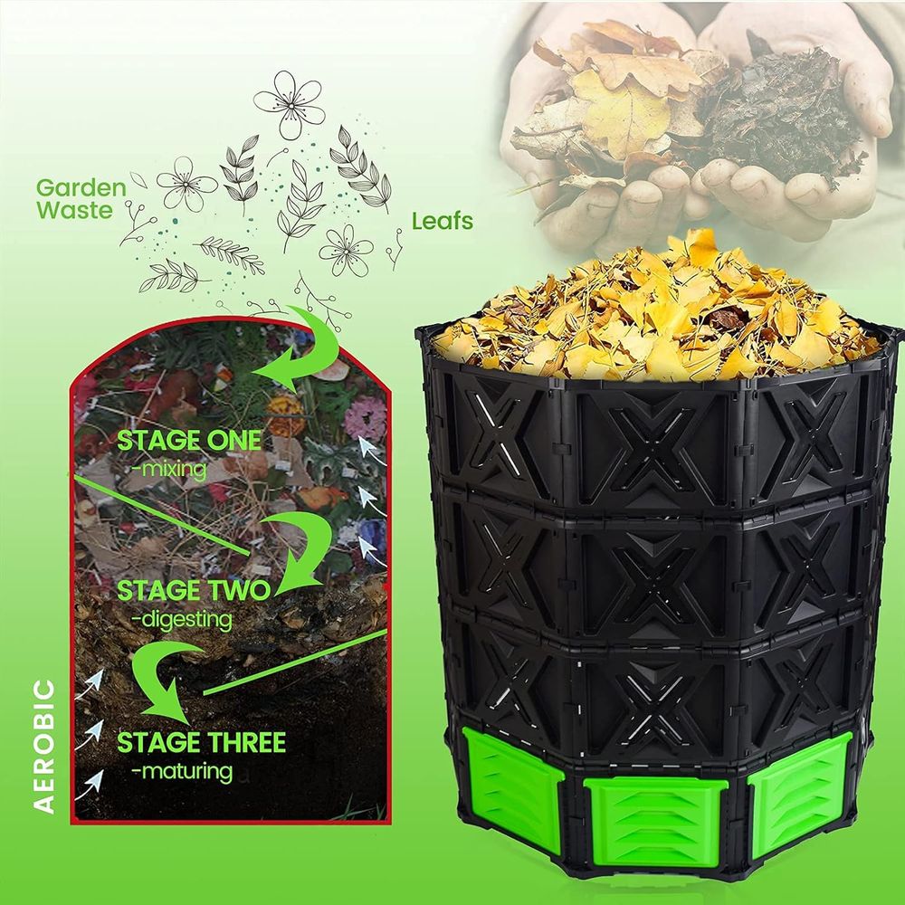 Grande poubelle à composost XX - Compost Bin avis et prix