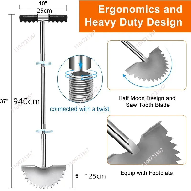Coupe-bordures manuel en acier - Gardening Tools Edger avis et prix