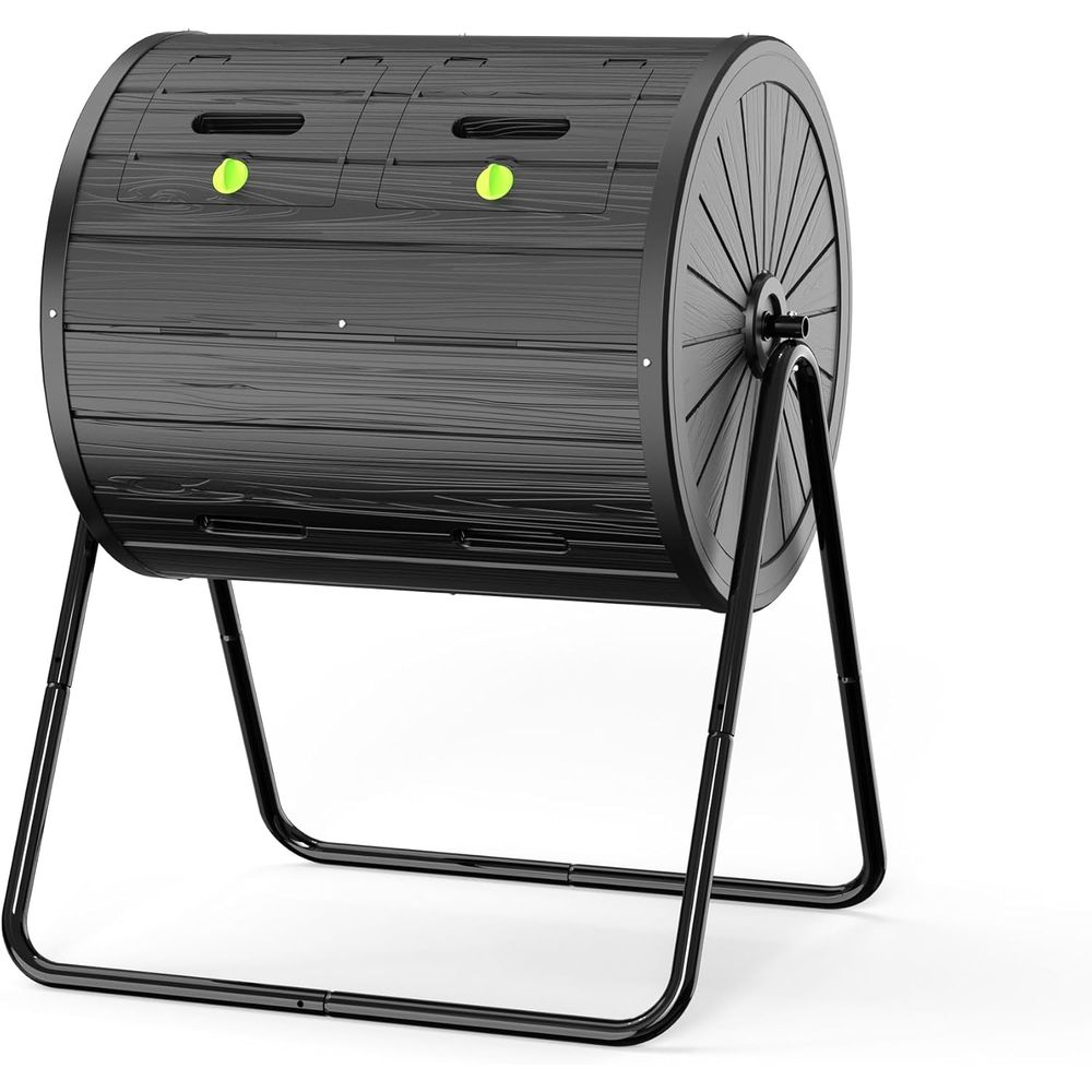 Composteur rotatif à double co - Compost Bin avis et prix