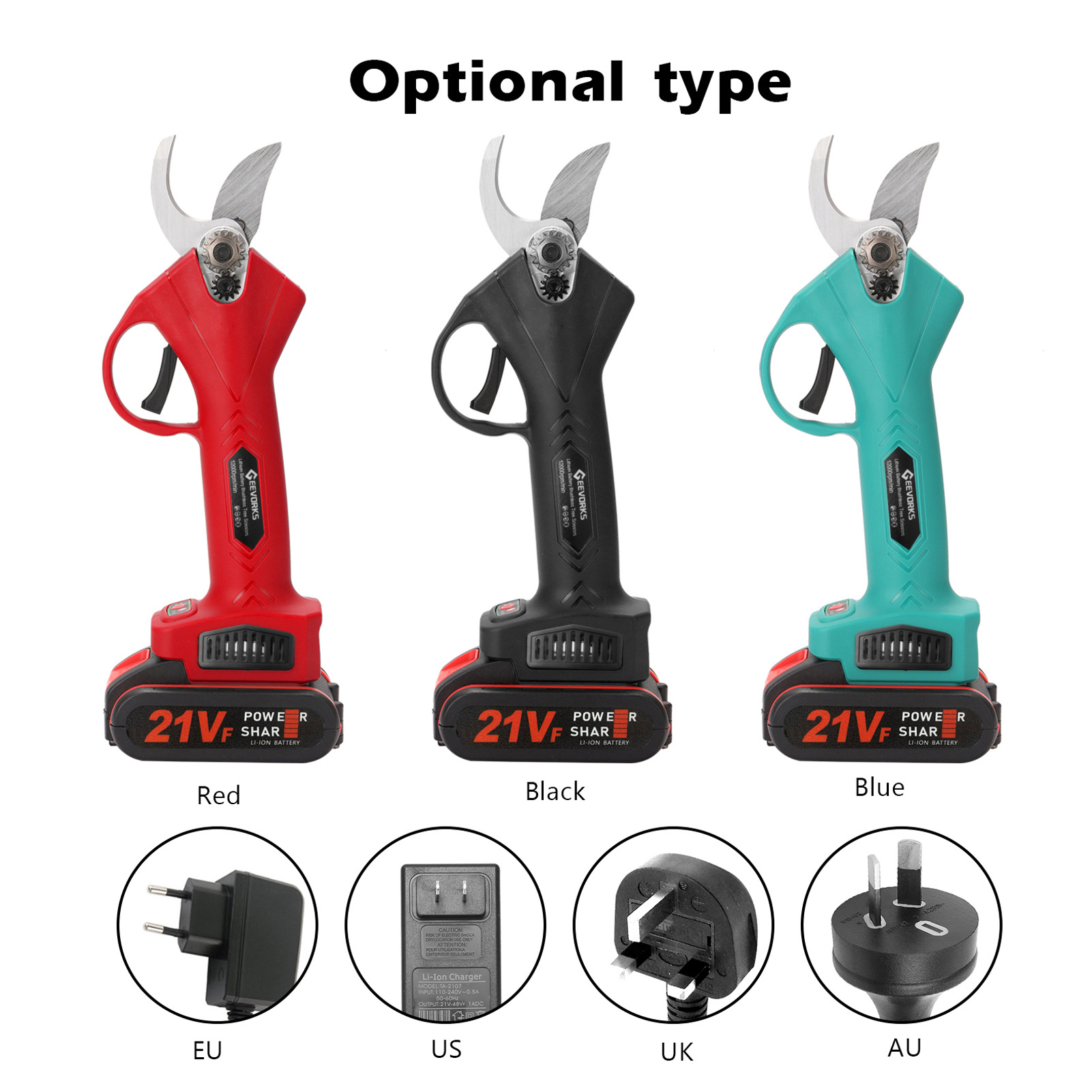 Ciseaux à batterie au lithium  - Gardening Tools Amazon avis et prix