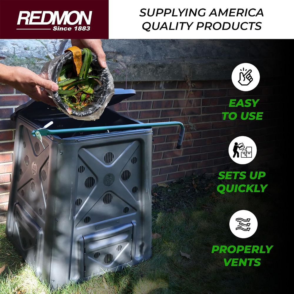 Bac à compost extérieur à 4 po - Compost Bin avis et prix